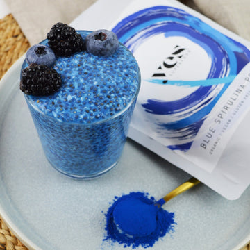 BLUE COCONUT CHIA PUDDING