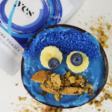 COOKIE MONSTER SMOOTHIE BOWL