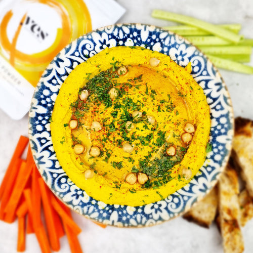 Curcumin Hummus