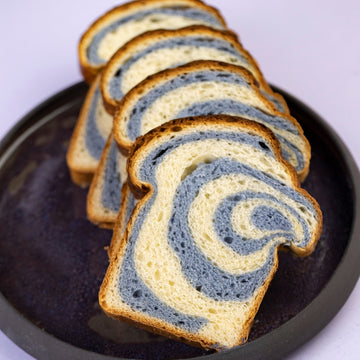 Butterfly Pea Milk-Loaf