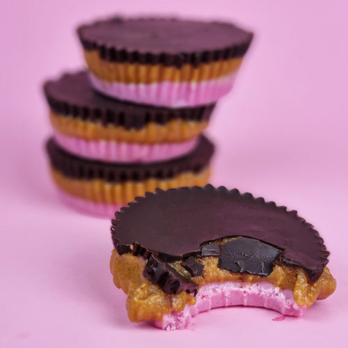 Pink Bottom Peanut Butter Cups – Yes Superfood