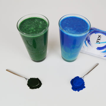 Zöld Spirulina VS Kék Spirulina