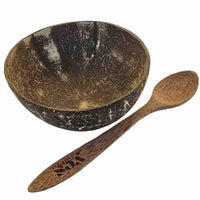 Coconut Bowl and Spoon