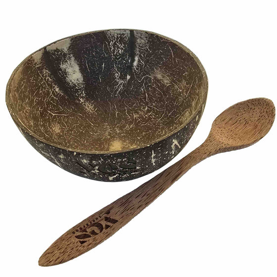 Coconut Bowl and Spoon