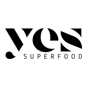 Yes Superfood logo – natural color powders for creative gastronomy 