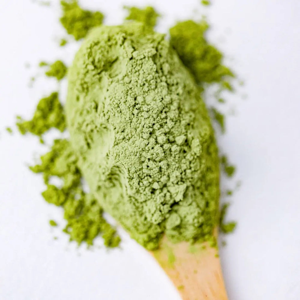 vibrant ceremonial matcha green natural color for creative food styling and superfood inspiration.